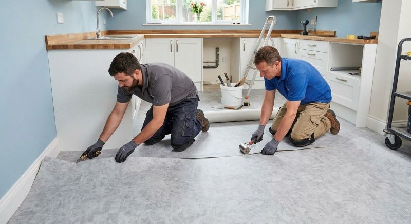 Sheet Linoleum Installation in Commerce, GA
