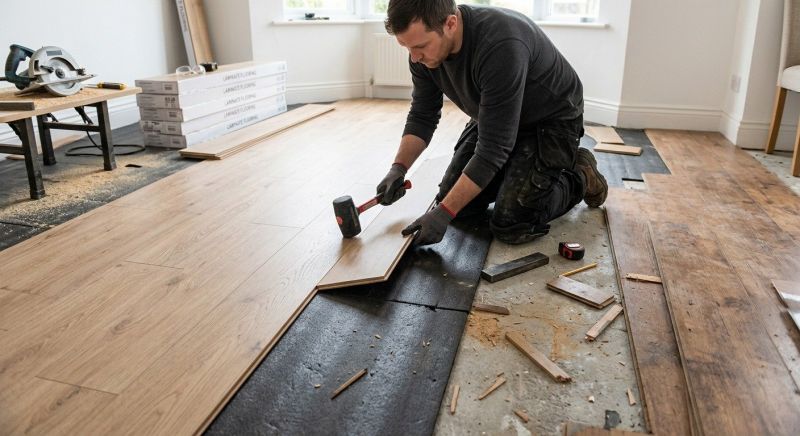 Laminate Floor Installation in Hoschton, GA