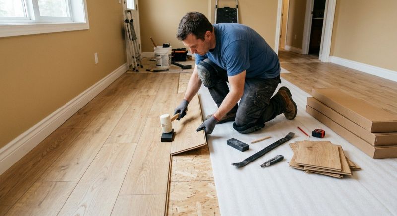 Laminate Floor Installation in Watkinsville, GA