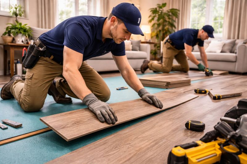 Laminate Floor Replacement in Barrow County, GA