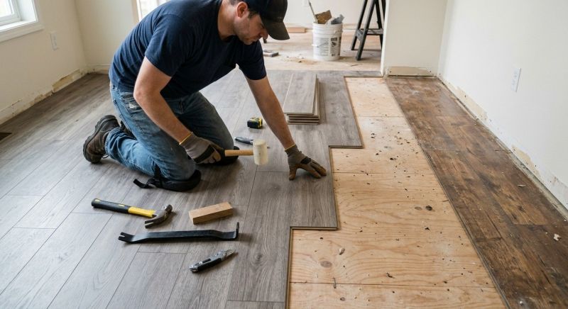 Laminate Floor Replacement in Commerce, GA