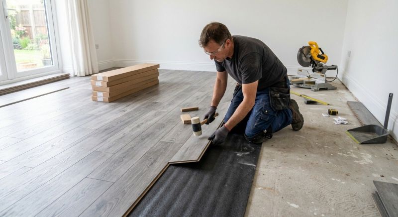 Laminate Floor Replacement in Commerce, GA