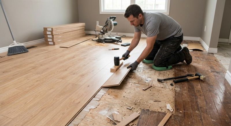 Laminate Floor Replacement in Dacula, GA
