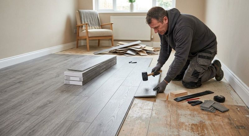 Laminate Floor Replacement in Winterville, GA