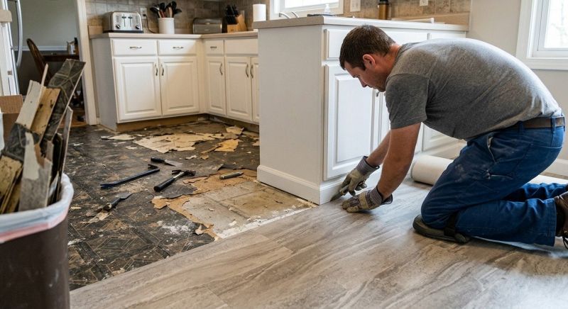 Linoleum Floor Installation in Auburn, GA
