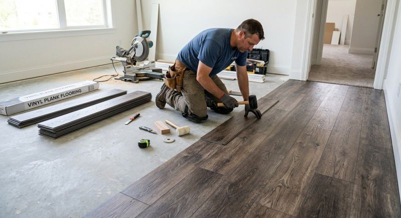 Linoleum Floor Installation in Banks County, GA