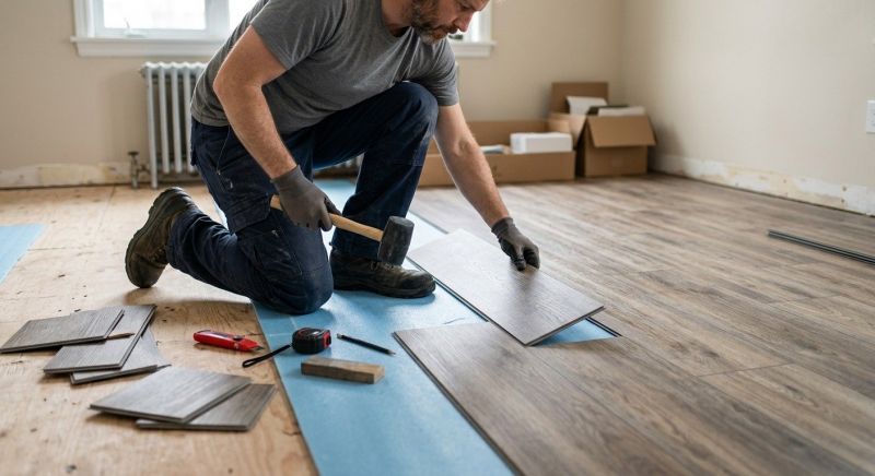 Linoleum Floor Installation in Commerce, GA