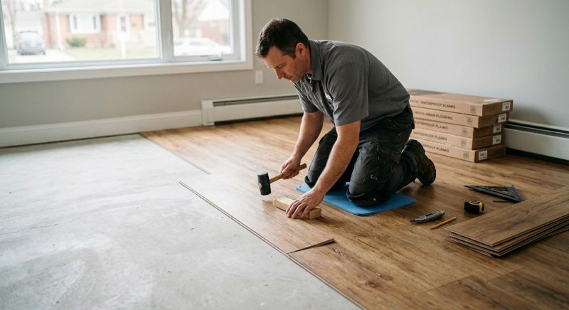 Linoleum Floor Installation in Jefferson, GA