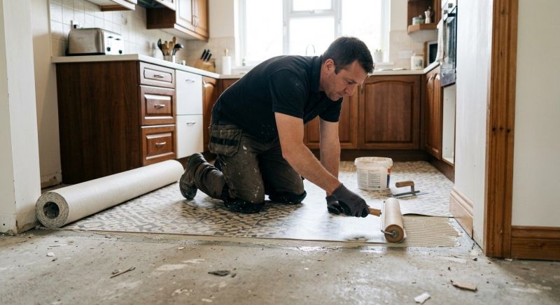 Linoleum Floor Installation in Winterville, GA