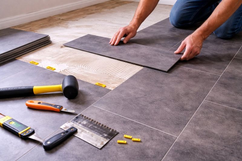 Luxury Vinyl Tile Installation in Barrow County, GA
