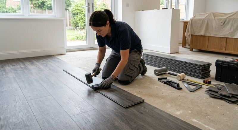 Luxury Vinyl Tile Installation in Jackson County, GA