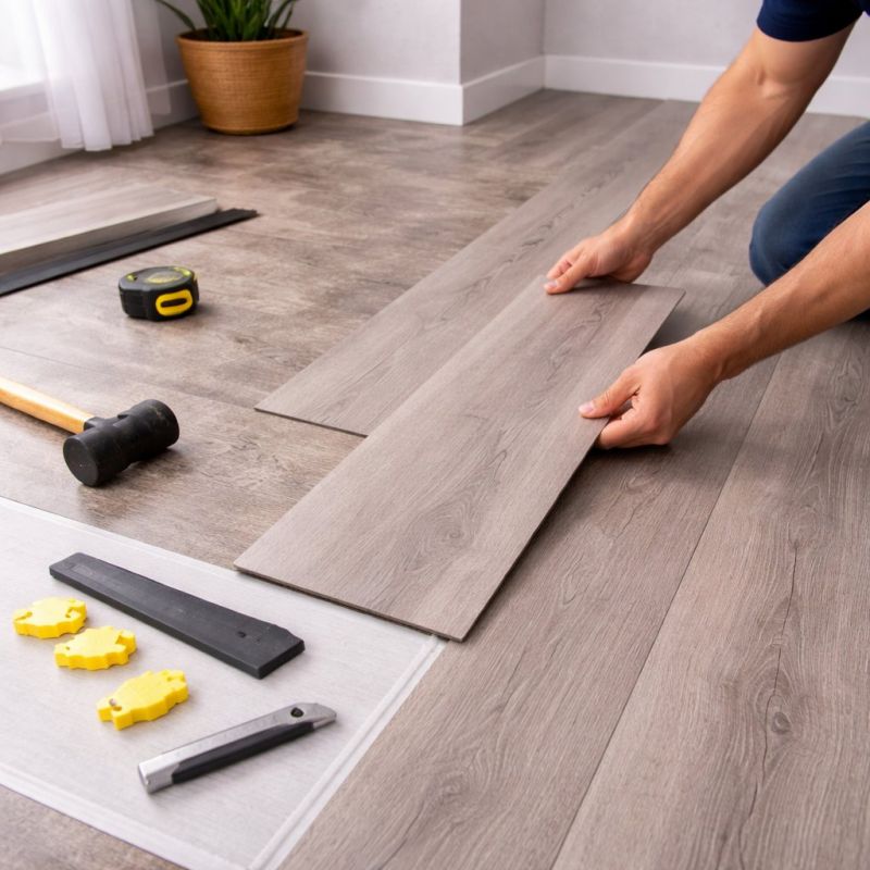 Luxury Vinyl Tile Installation in Jackson County, GA