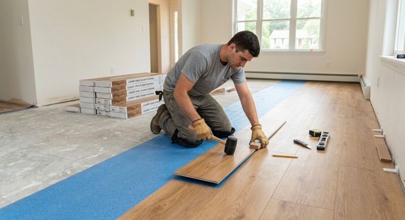 Lvt Flooring Installation in Snellville, GA