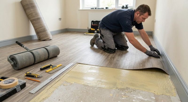 Sheet Flooring Installation in Lilburn, GA