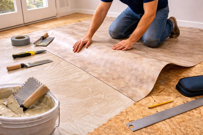 Sheet Vinyl Installation in Winder, GA