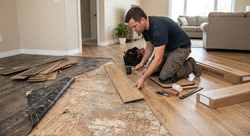 Vinyl Flooring Installation in Grayson, GA
